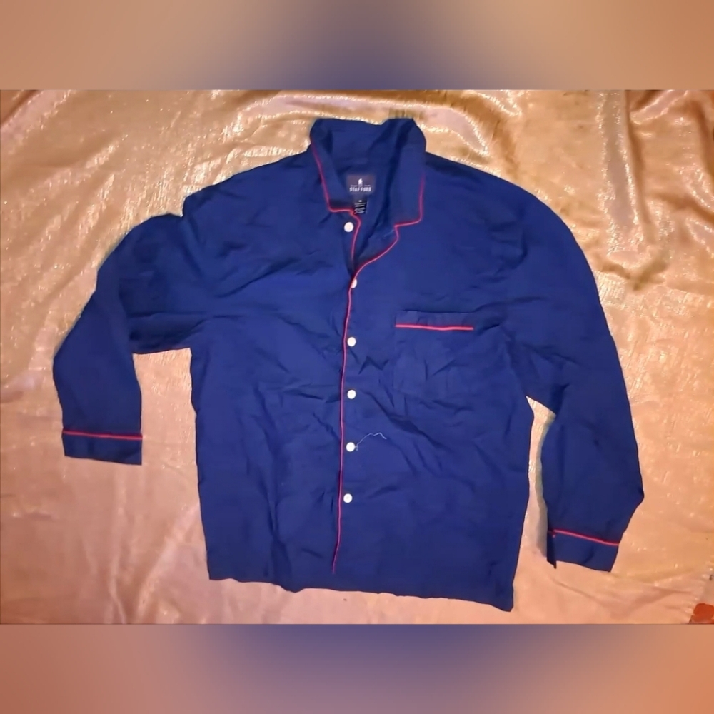 XL Stafford Oxford Style Men's Pajama Top.